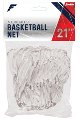 Franklin Sports 1640 Basketball Net, 21 in Dia, Nylon, White